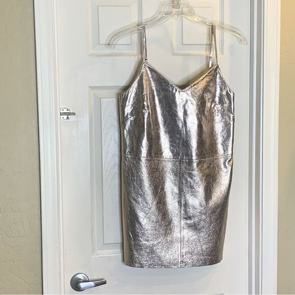 Walter Baker Vana Dress in Silver Size Medium - Picture 5 of 15